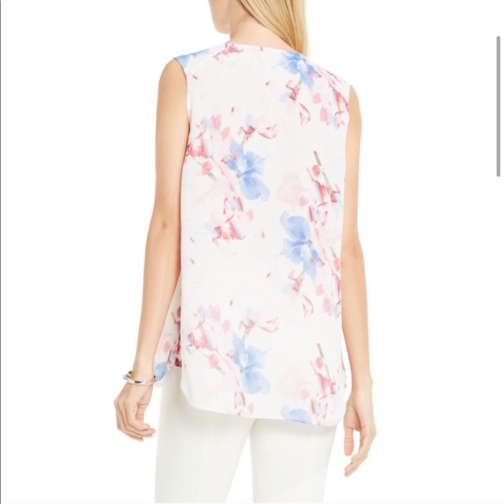 vince camuto sleeveless poetic boutique tank sizeS - Picture 2 of 3